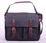 Black Waxed Canvas